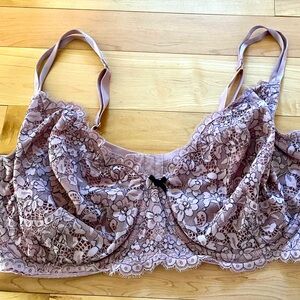 Lane Bryant Purple Lace Bra 44H